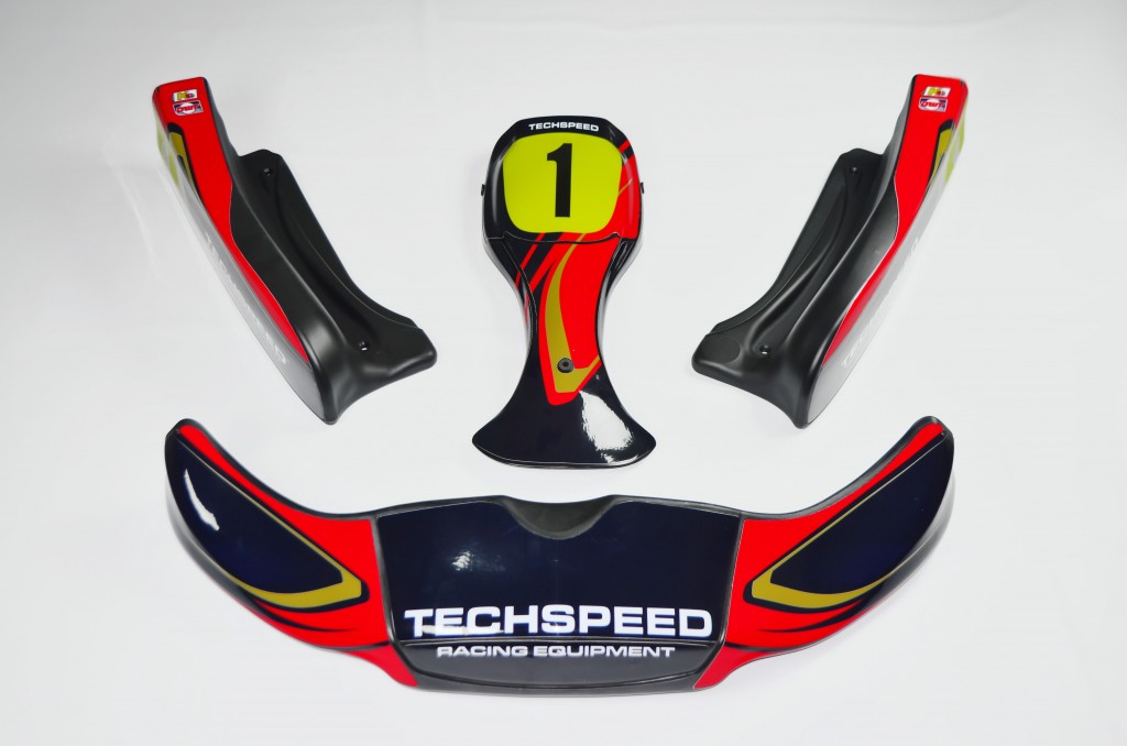 Carenagem Adesivada Kart 125 Shifter Kit Completo Techspeed